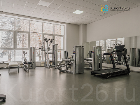 Санаторий «Елизавета—Минеральные Воды», г. Железноводск. Тренажерный зал